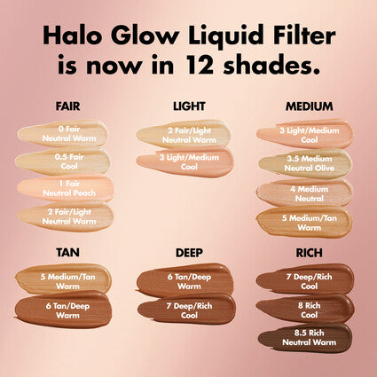 Glow Enhancing Liquid Filter Foundation